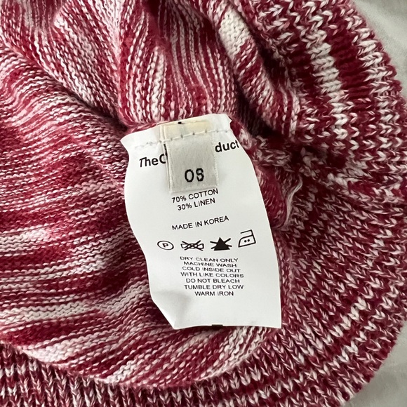TheOpen Product Knit Linen Blend Sweater One Size - Picture 8 of 9